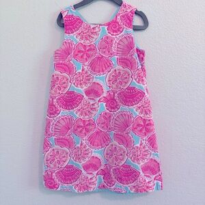 Tommy Bahama Seashell Shift Dress. Size 5/6